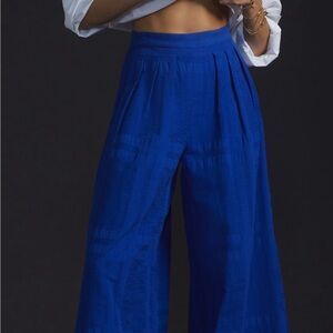 Corey Lynn Calter Royal Blue Pants (100% Cotton)